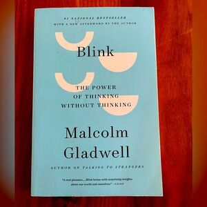 All books 3 for $20.  Book:  Blink by Malcolm Gladwell All Books 3 for $24